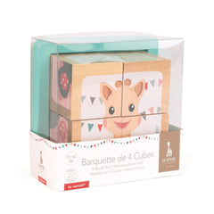 Sophie La Girafe - 4 Block Puzzle