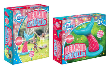 Splash Buddies - Outdoor Mermaid Sprinkler Summer Essentials