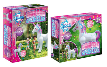 Splash Buddies - Outdoor Unicorn Sprinkler Summer Essentials
