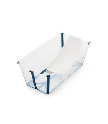 Stokke - Flexi Bath Bundle w/ Support Blue Bath Accessories