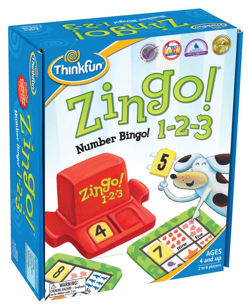 Zingo! 1-2-3 - Bingo Board Game