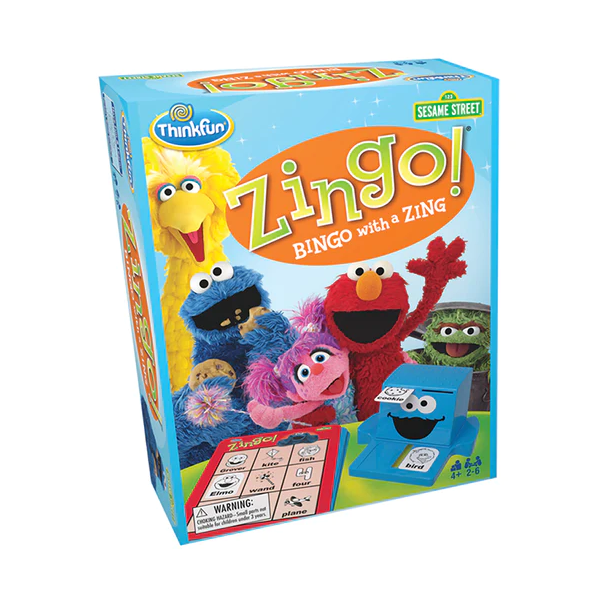 Zingo! Sesame Street - Bingo Board Game