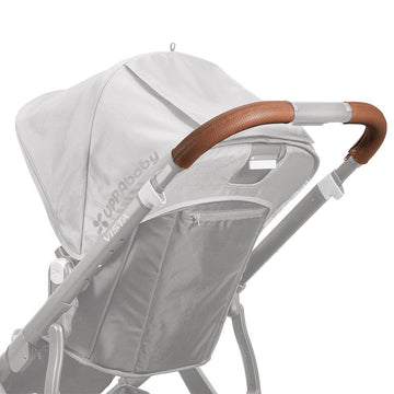 Uppababy Vista Leather Handles - Saddle Stroller Accessories