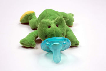 WubbaNub - Classic Collection - Green Frog Pacifiers & Teething