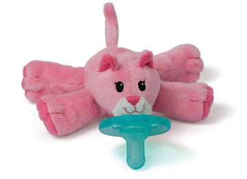 Wubbanub - Classic Collection - Pink Kitty Pacifiers & Teething