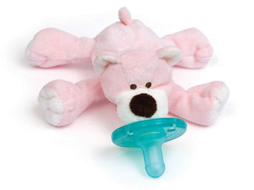 Wubbanub - Pink Bear Pacifiers & Teething