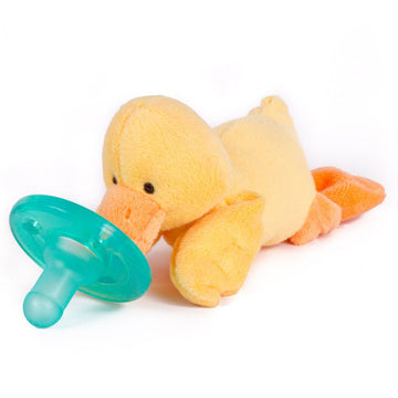 WubbaNub - Specialty Collection - Baby Yellow Duck Pacifiers & Teething
