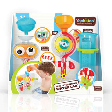 Yookidoo - Spin N Sprinkle Water Lab Bath Toys