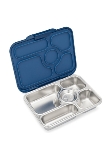 YUMBOX Presto Stainless Steel - Santa Fe Blue Lunch Box