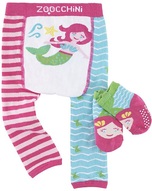 Zoocchini - Legging and Sock Set - Marietta Mermaid